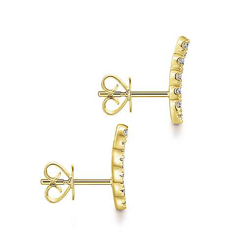 14k Yellow Gold Studs in Garner, NC