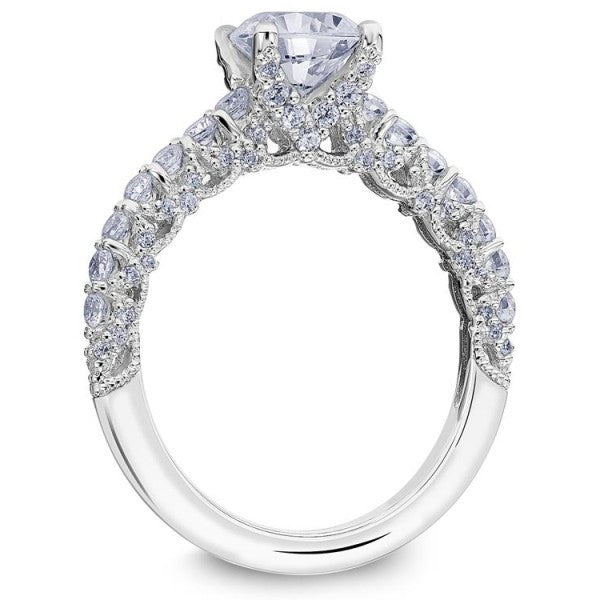 Scott Kay 14k White Gold Heaven&#39;s Gate Engagement Ring
