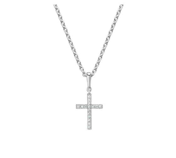 14KW .10Ct Diamond Necklace in Garner, NC