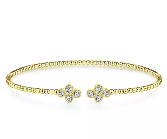Gabriel and Co Gold Bangle
