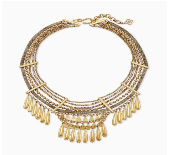 Kendra Scott | Heather Statement Necklace in Gold