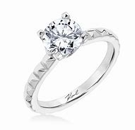 Karl Lagerfeld 18k White Gold Engagement ring